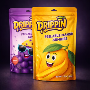 Gummy Pouch Packaging Design — SAJ Creative