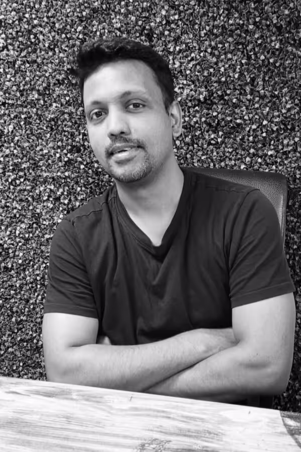 Saj Soman, founder and Creative Director of SAJ Creative